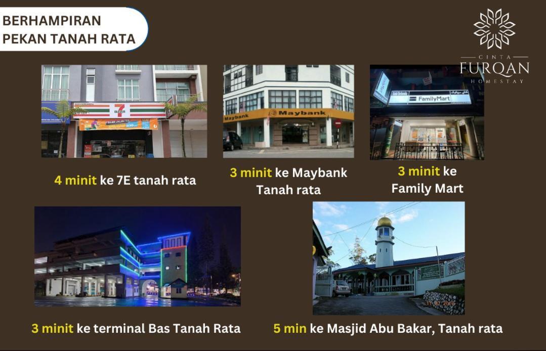 Homestay Cinta Furqan 1 - Apartment Cameron Highland Tanah Rata Exterior photo